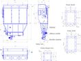 Фильтр КФЕ72Б производства АО «СПЕЙС-МОТОР» (без эстакады с шлюзовым питателем и пылевой задвижкой)